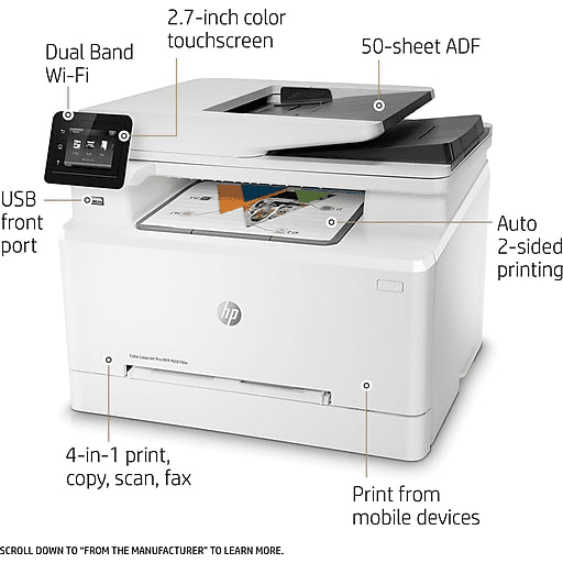 NEW HP Color Laserjet Pro MFP M281fdw (T6B82A) - Image 2
